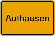 Grundbuchauszug Authausen