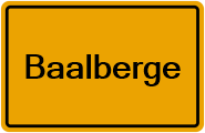 Grundbuchauszug Baalberge
