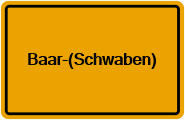 Grundbuchauszug Baar-(Schwaben)