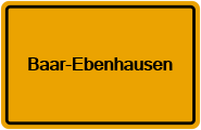 Grundbuchauszug Baar-Ebenhausen
