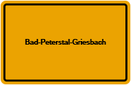 Grundbuchauszug Bad-Peterstal-Griesbach