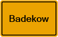 Grundbuchauszug Badekow