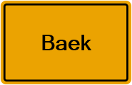 Grundbuchauszug Baek