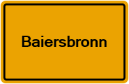 Grundbuchauszug Baiersbronn