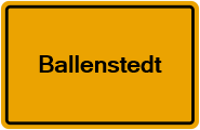 Grundbuchauszug Ballenstedt