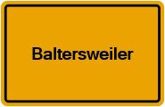 Grundbuchauszug Baltersweiler