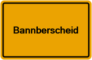 Grundbuchauszug Bannberscheid