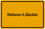 Grundbuchauszug Behren-Lübchin