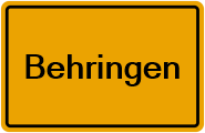 Grundbuchauszug Behringen