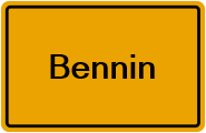 Grundbuchauszug Bennin