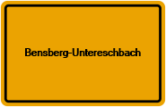 Grundbuchauszug Bensberg-Untereschbach