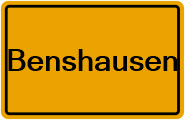 Grundbuchauszug Benshausen