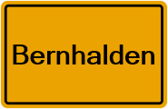 Grundbuchauszug Bernhalden