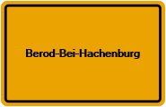 Grundbuchauszug Berod-Bei-Hachenburg