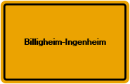 Grundbuchauszug Billigheim-Ingenheim