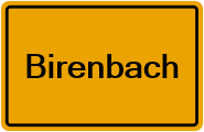 Grundbuchauszug Birenbach