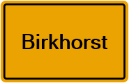Grundbuchauszug Birkhorst