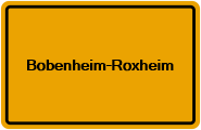 Grundbuchauszug Bobenheim-Roxheim