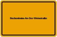 Grundbuchauszug Bockenheim-An-Der-Weinstraße