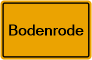 Grundbuchauszug Bodenrode