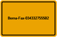 Grundbuchauszug Borna-Fax-034332755502