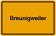 Grundbuchauszug Breunigweiler