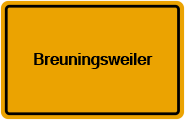 Grundbuchauszug Breuningsweiler