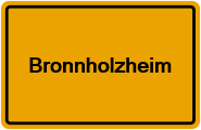 Grundbuchauszug Bronnholzheim