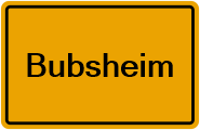 Grundbuchauszug Bubsheim