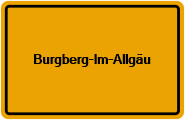 Grundbuchauszug Burgberg-Im-Allgäu