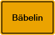 Grundbuchauszug Bäbelin