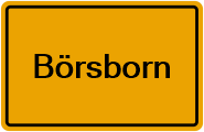 Grundbuchauszug Börsborn