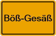 Grundbuchauszug Böß-Gesäß