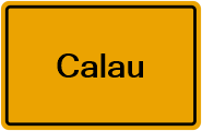Grundbuchauszug Calau