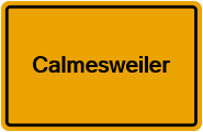 Grundbuchauszug Calmesweiler