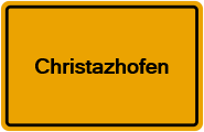 Grundbuchauszug Christazhofen