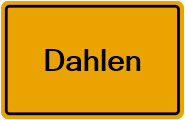 Grundbuchauszug Dahlen