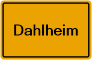 Grundbuchauszug Dahlheim