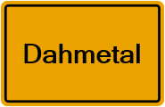 Grundbuchauszug Dahmetal