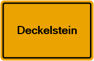 Grundbuchauszug Deckelstein