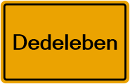 Grundbuchauszug Dedeleben