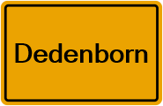 Grundbuchauszug Dedenborn