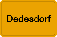 Grundbuchauszug Dedesdorf