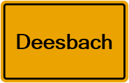 Grundbuchauszug Deesbach