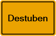Grundbuchauszug Destuben