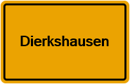 Grundbuchauszug Dierkshausen