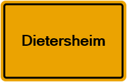 Grundbuchauszug Dietersheim