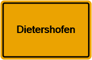 Grundbuchauszug Dietershofen