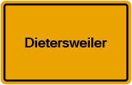 Grundbuchauszug Dietersweiler