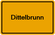 Grundbuchauszug Dittelbrunn
